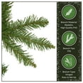 thumbnail image 6 of National Tree Company 10 ft Unlit Kingswood Fir Slim Artificial Christmas Tree, 1,715 Tips, Includes Stand, Green, 6 of 7