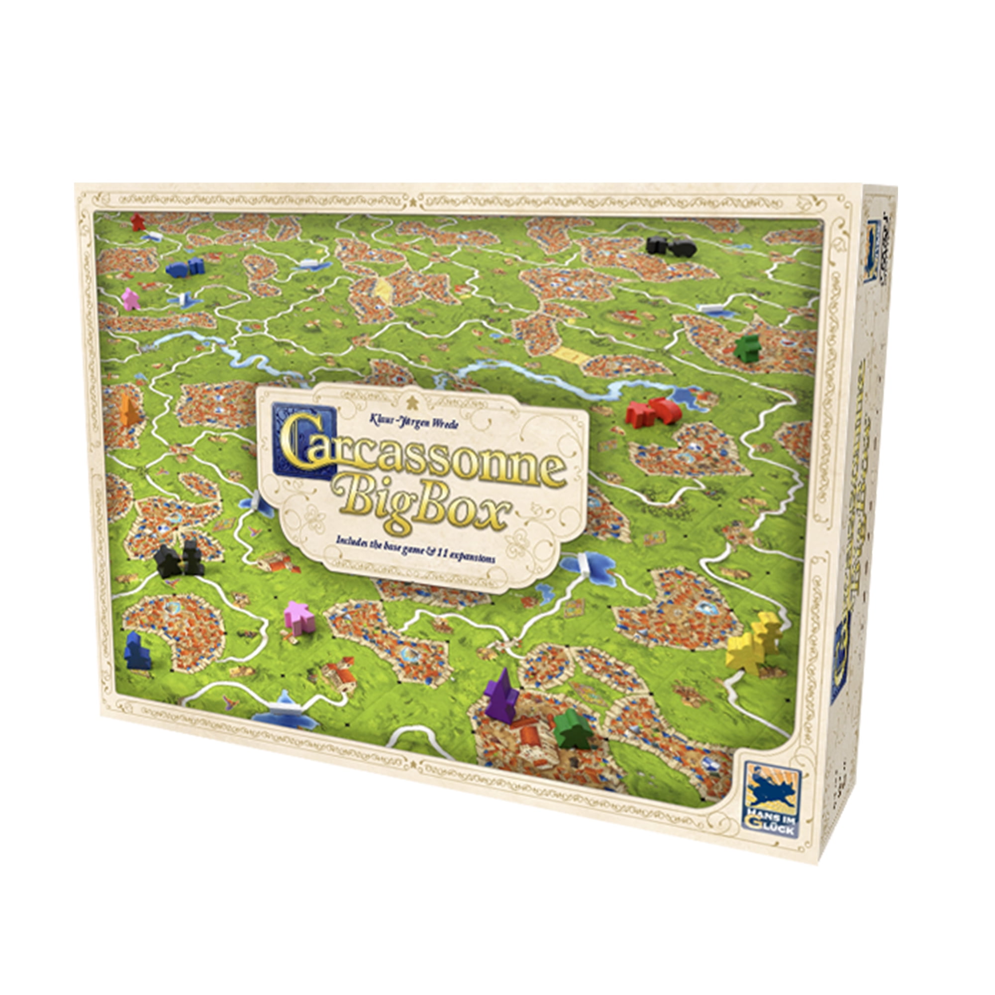 Carcassonne Big Box Family Strategy Board Game for Ages 7+, from Asmodee