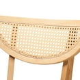 thumbnail image 4 of Baxton Studio Dannell Grey Fabric and Natural Oak Wood 2-Piece Dining Chair Set, 4 of 6