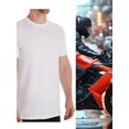 thumbnail image 2 of S.S. Minnow Tour T-Shirt Trendy Loose Design Anime Print Pure Cotton Retro Round Neck Men'S Short Sleeved T-Shirt 220G, 2 of 5