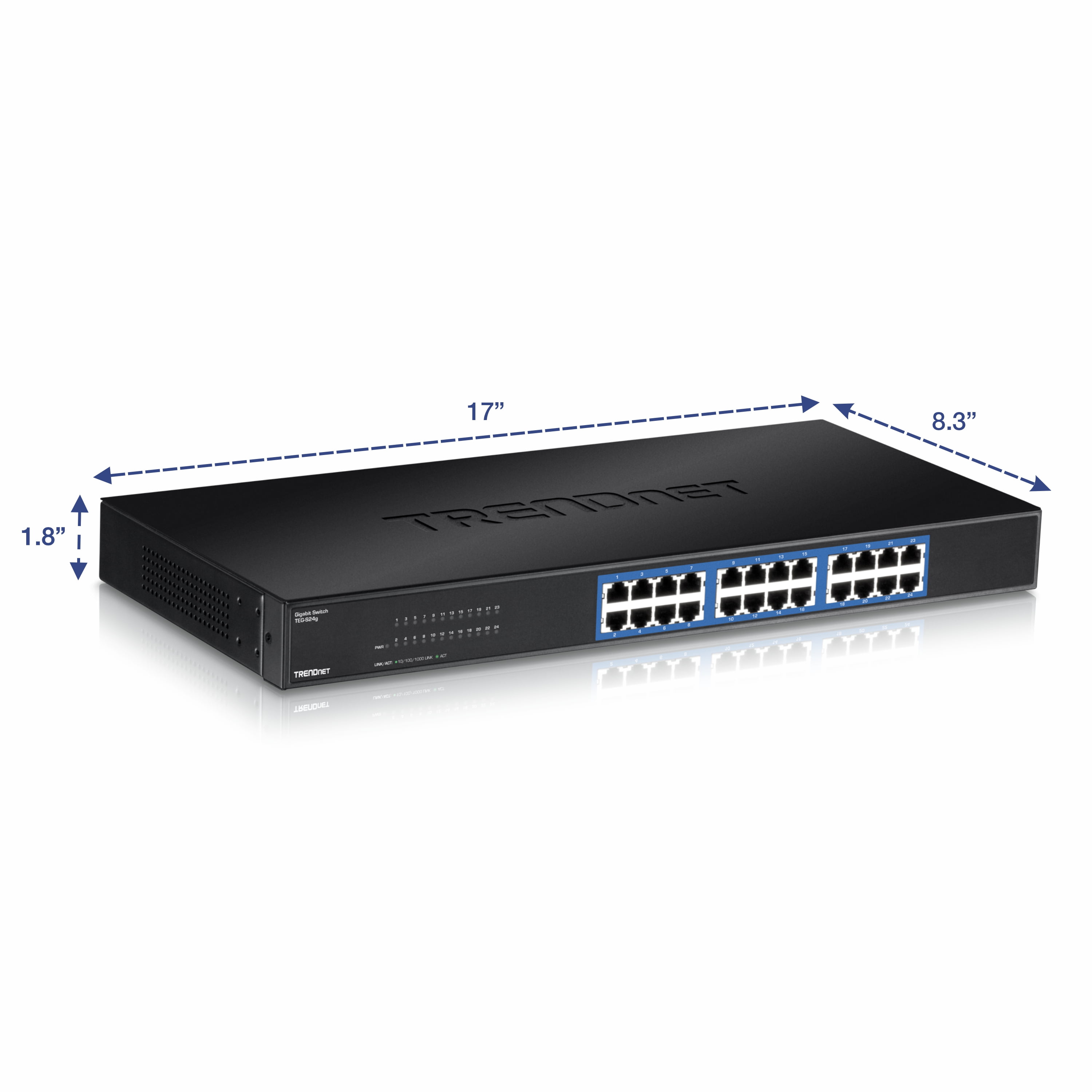 TRENDnet TEG-S24g 24-port Gigabit GREENnet Switch