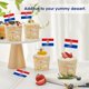 thumbnail image 4 of AhfuLife Palillos con bandera de Croacia, 100 piezas, papel, 4 of 7