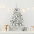 thumbnail image 4 of Hml Christmas Decorations Christmas Tree With Lighting 45cm/60cm Fairy Lights Christmas Tree Mini Christmas Tree Christmas Decoration Table Christmas Tree Christmas Christmas Tree White, 4 of 4