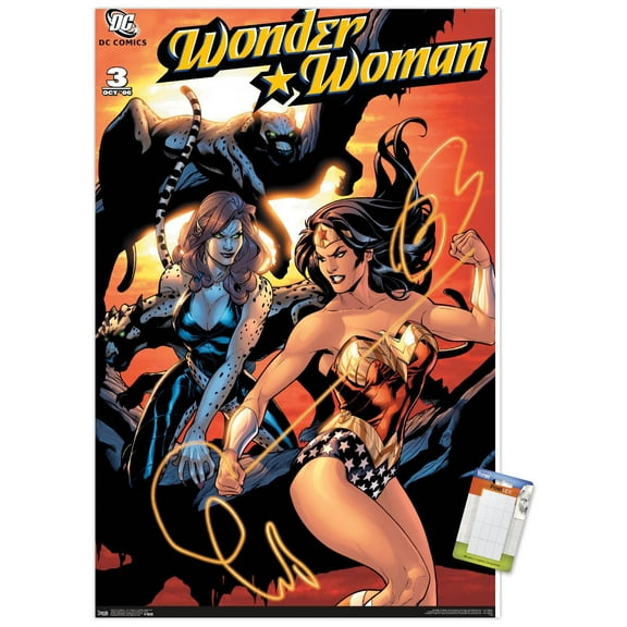 DC Comics - The Cheetah - Wonder Woman #3 Wall Poster, 14.725" x 22.375"