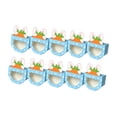 thumbnail image 2 of Sharprepublic 10 Pieces Foldable Candy Boxes Paper Gift Packaging Box for Holiday Birthday Blue, 2 of 8