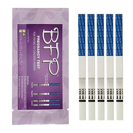 BFP Early-Detection Pregnancy Tests: Pack of 5 (Best Hiv Test For Early Detection)