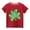 A02-Red, variant on POTETI Girls St Pattys Day Shirts Shamrock Cotton Short Sleeve Crew Neck Shirt Tops,3-10 Years