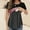 Pink, variant on SEMPAI Womens Nursing Tops Short Sleeve Breastfeeding Shirts Double Layer Postpartum Shirt