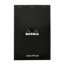 Rhodia dotPad Grid Pad, Soft Bound, Black, 8.25" x 12.5"