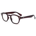 thumbnail image 1 of Fashion Vintage Johnny Depp Style Round Sunglasses Clear Tinted Lens Brand Design Party Show Sun Glasses Oculos De Sol, 1 of 5