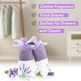 thumbnail image 4 of 8 Packs Lavender Sachet Bags for Drawers and Closets, Long-Lasting Scented Sachets Home Fragrance Hanging Closet Odor Eliminator, Smell Good House, 4 of 4