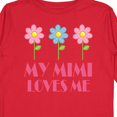 thumbnail image 4 of Inktastic Mimi Loves Me Daisies Girls Long Sleeve Toddler T-Shirt, 4 of 5