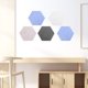 thumbnail image 1 of unbranded 8Ud Tablero De Fieltro Hexagonal Adhesivo Para Pared Resistente En Oficina Hogar, 1 of 6