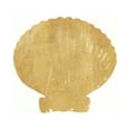 thumbnail image 2 of Ross, Devon 26x26 White Modern Wood Framed Museum Art Print Titled - 24 Karat Shell, 2 of 4