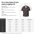 thumbnail image 5 of Kdxio Men's Hawaiian Shirt for Men Short Sleeve Shirt Daisies Flowers Summer Casual Holiday Beach Button Down T-Shirts, 5 of 7