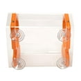 thumbnail image 4 of JCs Wildlife Geometric Diner 9 Window Feeder (Orange) - Holds 3 Cups of Bird Seed, 4 of 4