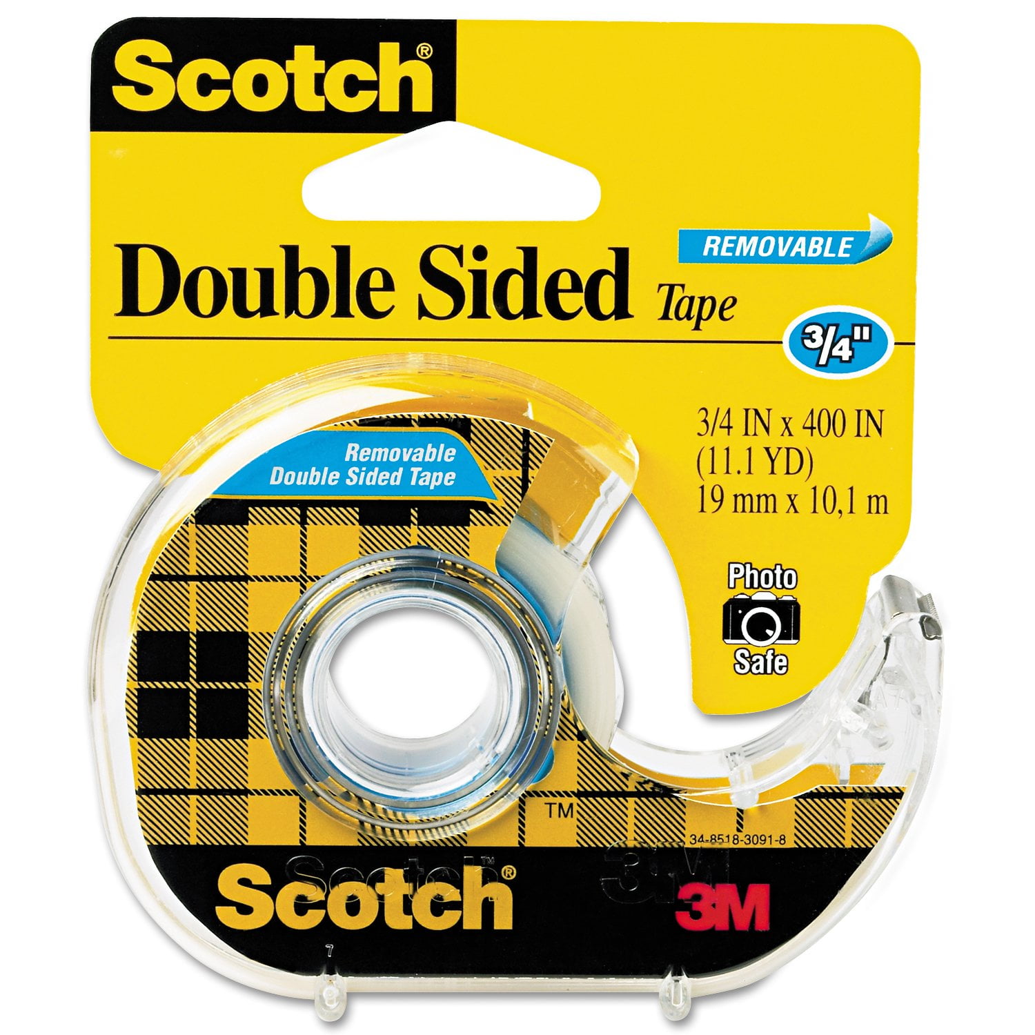 removable double sided tape