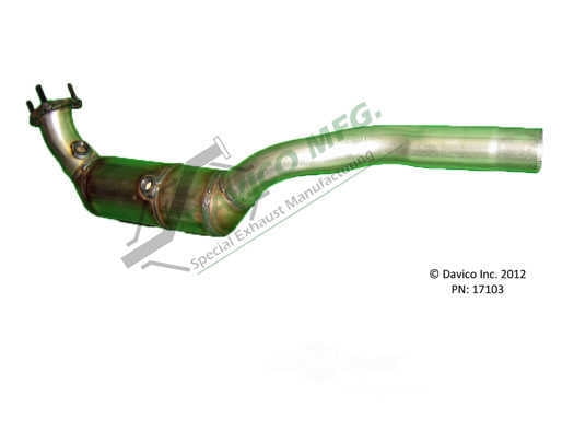 Davico Mfg 17103 Direct-Fit Catalytic Converter