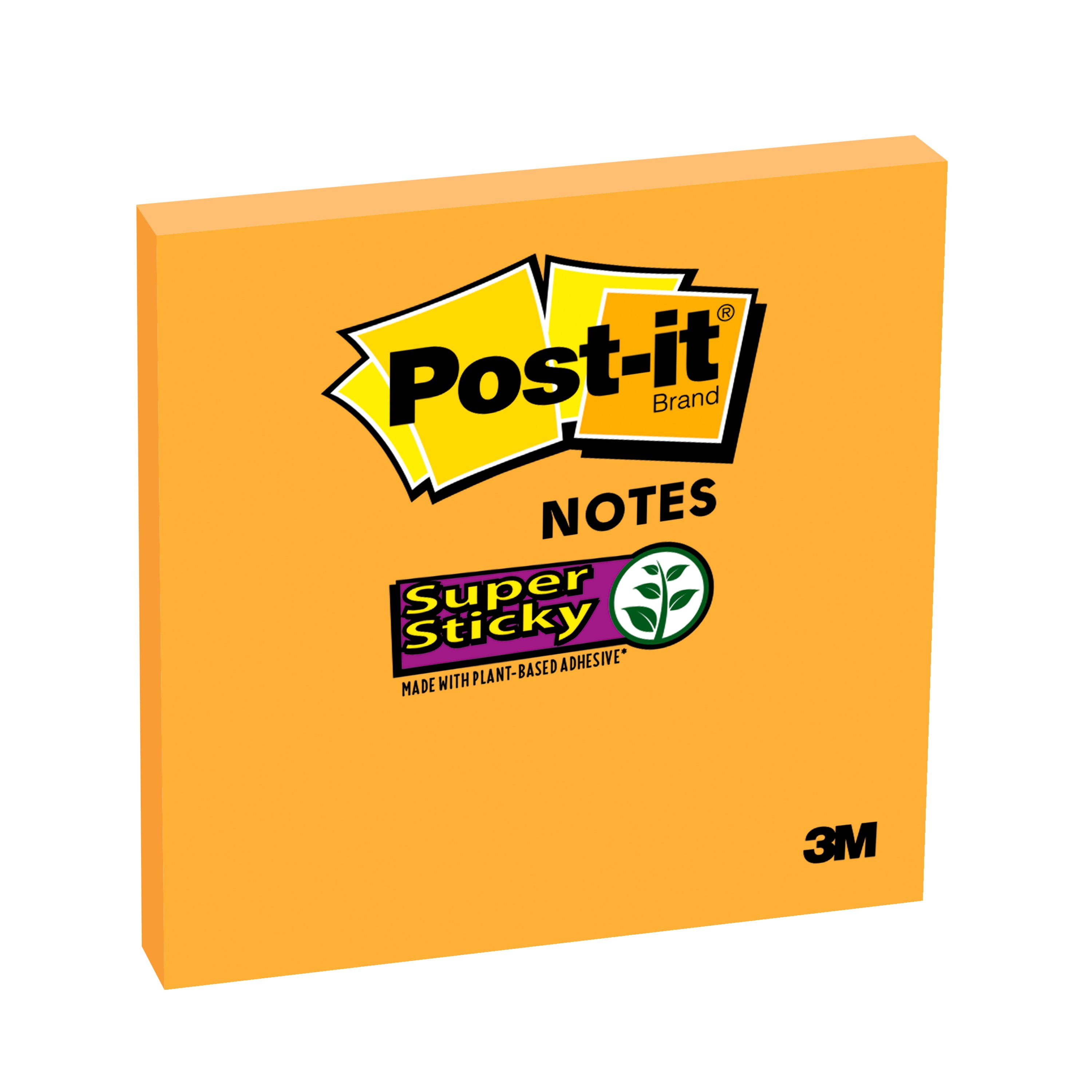 orange post it notes