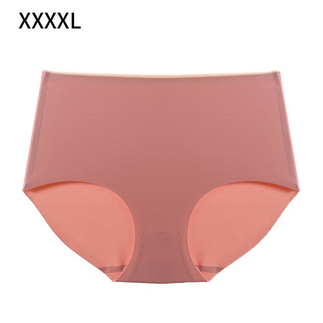 Bragas Mujer Calzoncillos transpirables de cintura media sin costuras Ropa interior suave, Rosa, 4XL Advancent AP001340-09
