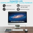 thumbnail image 3 of Hanabitx Black Mouse Mover with Jitter Motion Detection - ABS Plastic Anti-Sleep Computer Wake-Up Simulator, 131x77x28mm, Includes 1 Removable Unit and 1 Charger, 3 of 6