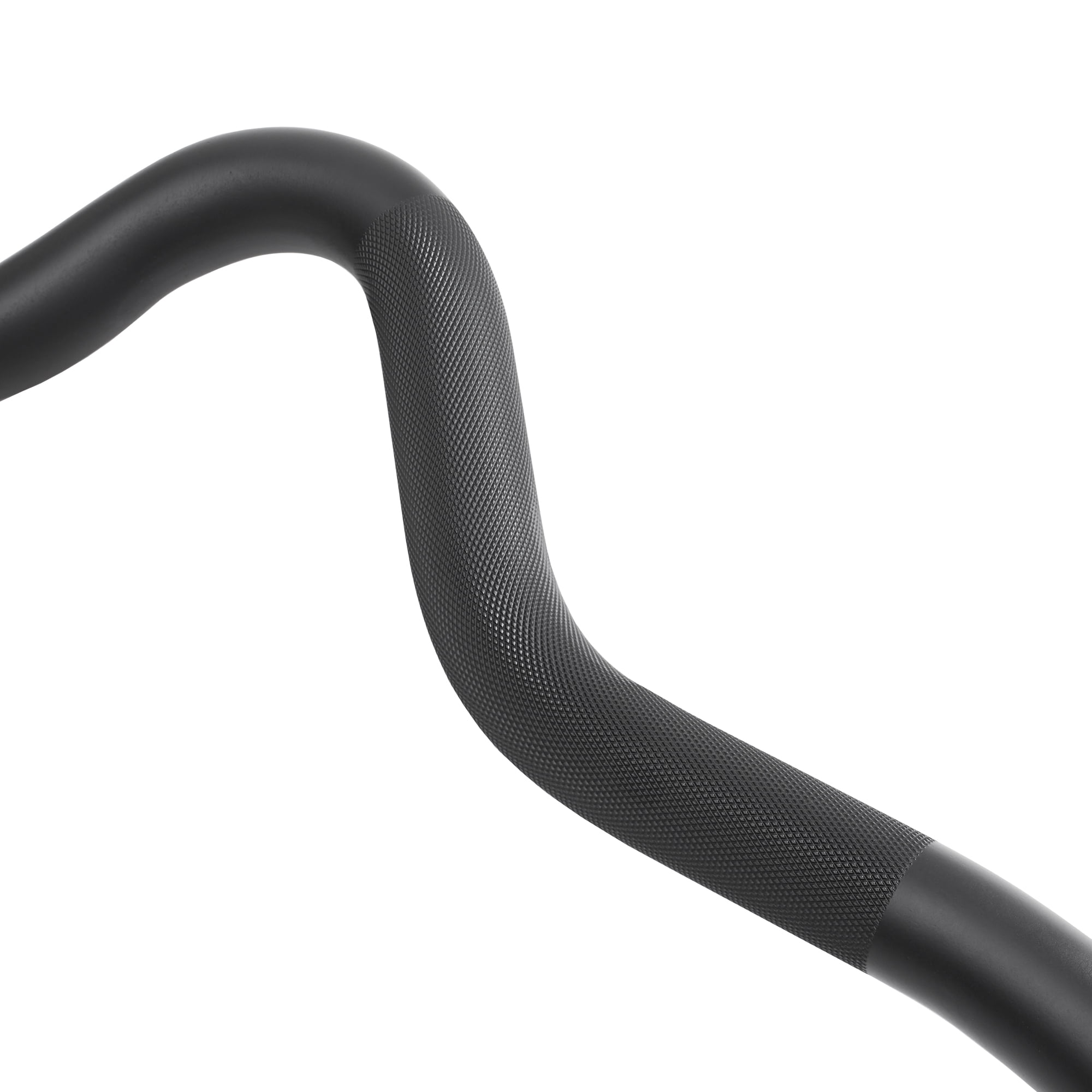 Philosophy Gym 47" Super Curl Olympic Barbell -8.8KG 25mm Grip 400LB Capacity 4 Needle Bearing 2" Weightlifting Bar