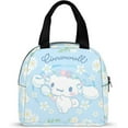 thumbnail image 4 of Cinnamoroll Lunch Bag, Cool, Stylish, Thermal, Cute, Insulated Lunch Bag, Character Drawstring Lunch Bag, Insulated Bag, Lunch Bag, Lunch Box, Eco Bag, Includes Pockets, 4 of 8