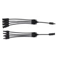 thumbnail image 4 of 2 Pcs IP67 PV Connector 1000V Solar Y Connector Extra Long Solar Panel Parallel Connector Solar Cable Plug Tool Kit, 4 of 8