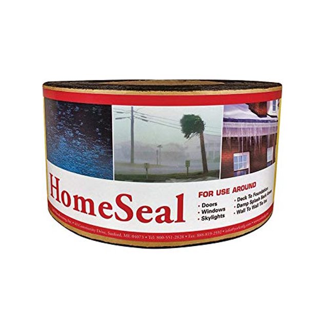 Flashing York HomeSeal (asfalto y polietileno, 9 x 900 cm), color negro
