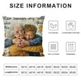 thumbnail image 5 of Personalized Square Pillow for Granddaughter from Grandma Grandpa Gifts for Granddaughter Granddaughter Honey Bee Hug This Pillow  Name Double Sided Sofa Couch Cushion On Birthday, 5 of 5