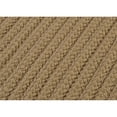 thumbnail image 2 of 2' x 10' Coffee Brown Rectangular Braided Stair Tread Rug, 2 of 5
