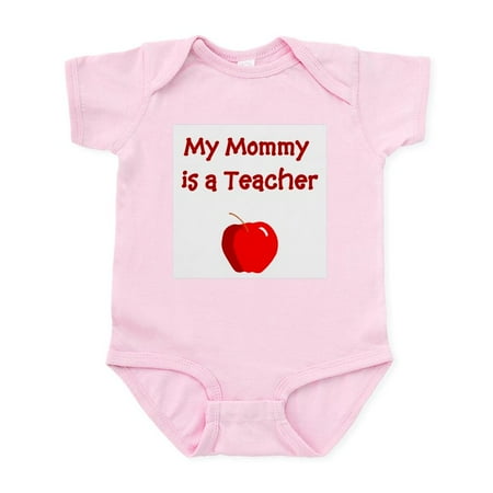 

CafePress - My Mommy Is A Teacher Infant Bodysuit - Baby Light Bodysuit