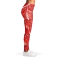 thumbnail image 4 of Fresh Salmon Print Leggings, Food Lover Sexy Yoga Leggings For Women., 4 of 5
