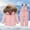 01-Pink, variant on Toddler Snow Suits Boys Girls Hooded Down Jacket & Ski Bib Pants Set Baby Snowsuit Coat Infant Winter Jumpsuit Fashion Casual Solid Color Warm Pants