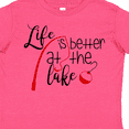 thumbnail image 4 of Inktastic Life Is Better at the Lake Fishing Pole with Bobber Boys or Girls Toddler T-Shirt, 4 of 5