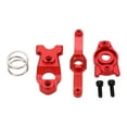 thumbnail image 4 of Conjunto de dirección RC piezas de mejora de aleación de aluminio para coches Traxxas E Revo VXL Summit 1/16 RC rojo, 4 of 12