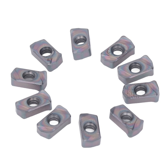 Inserts de Rotation, 10 Pcs Inserts de Fraisage Outils de Rotation Multifonctionnels