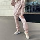 thumbnail image 4 of 2 uds., Chándal para mujer, pulóver, capucha de manga larga, pantalones de chándal cálidos, conjunto de trajes Otoño Invierno Soledad Chándal de sudor, 4 of 9