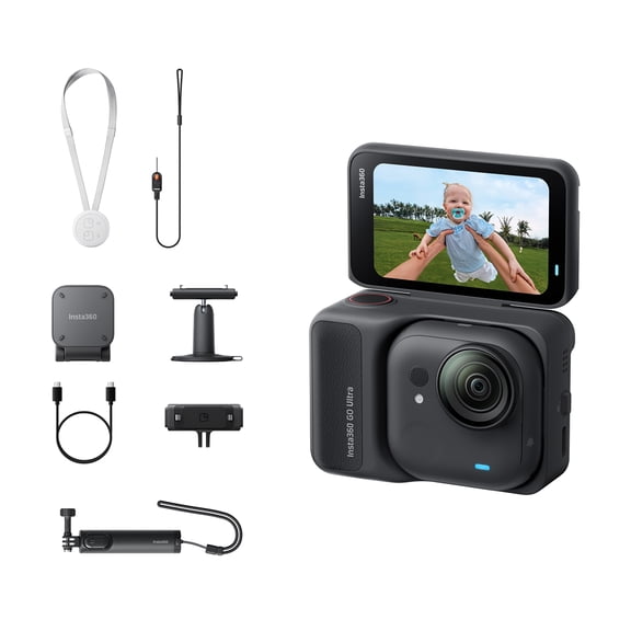 Camara De Acción Insta360 Go Ultra Creator Bundle 4k Negro