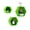 Green, variant on Hexagon Wall Shelves, 3-Piece Honeycomb Floating Shelves for Decor and Storage