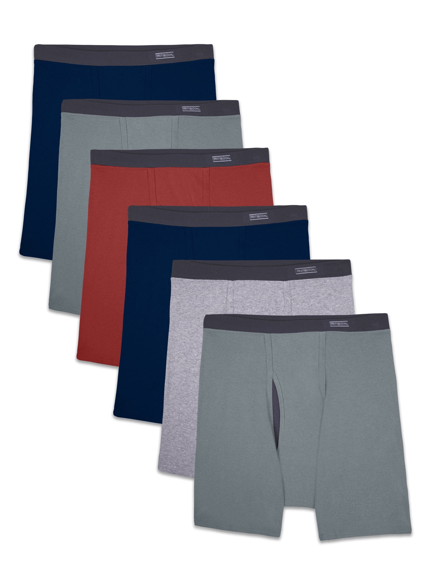 Fruit of the loom boxer briefs 6 pack Clearance
