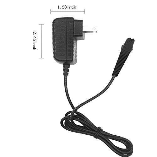 Shaver Charger 12V 400mA AC Power Charger Cord Adapter for Braun Series Models US Standard 