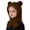 Brown, variant on TIANZEN Winter Kids Hat With Scarf And Ear Soft Lined For Boys Girls Toddler Cold Weather Baby Winter Hat Set Boy