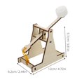 thumbnail image 2 of HLONKCrunch Labs Kit d'Assemblage de Catapulte Kits de Menuiserie pour Enfants Kaki, 2 of 8