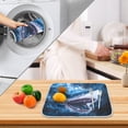 thumbnail image 4 of Ryvnso Shark in Ocean Dish Drying Mat for Kitchen Countertop 18x24 Large Dish Pad Drainer Rack Dish Sink Mats, 4 of 7