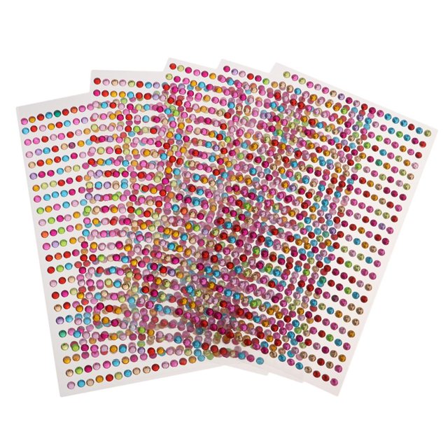 Etiqueta Engomada Autoadhesiva Del Adorno de Del Cristal Del Rhinestone Del Brillo Del Diamante 5 - Sunnimix pegatinas de diamantes de imitación para manualidades