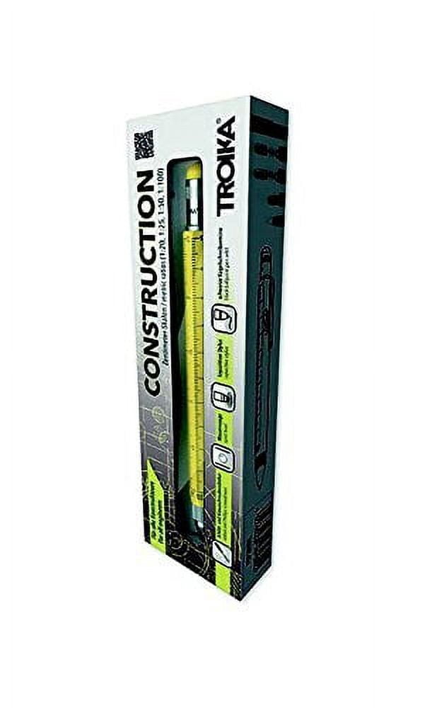 Troika Construction Ballpoint Pen, Yellow (PIP20YE)