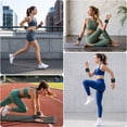 thumbnail image 2 of KOOOGEAR 2 Lb Pilates Wrist ＆ Ankle Weights for Women- 1 Pair Dark Gray, 2 of 6
