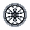 thumbnail image 3 of 20x9 Fuel Offroad FC404 Mutiny Gloss Black Brushed Dark Tint Wheel 6x135 (1mm), 3 of 3