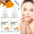 TWCTUWEN Mens Facial Wash 2pcs Turmeric Dark Spots Correction Essences